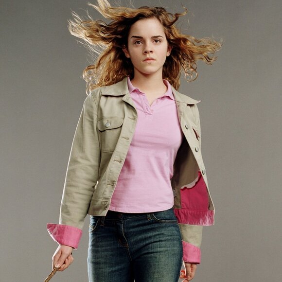 Vintage Y2K Pink Jacket With Blue Trim ALT ASO Hermione Granger - Picture 2 of 7